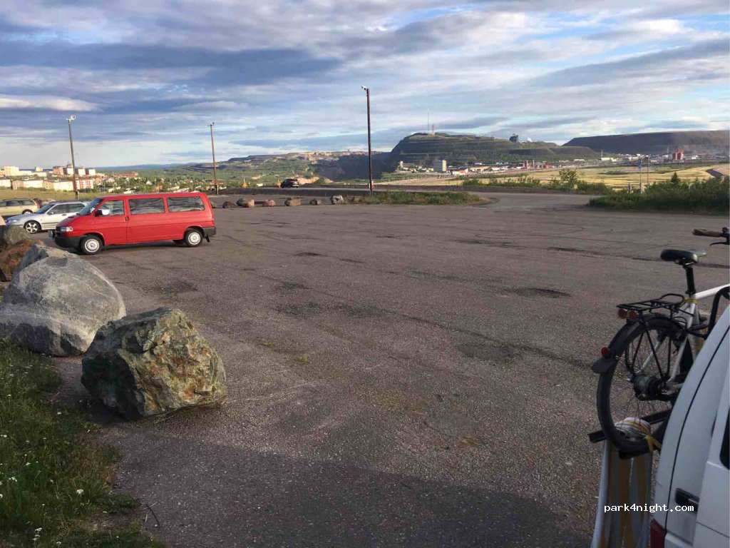 (981 34) Kiruna - Nordkalottvägen — foto