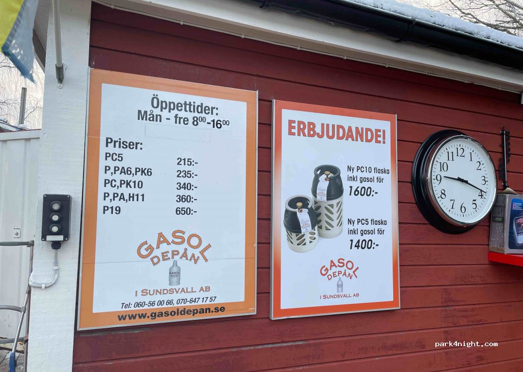Gasoldepån i Sundsvall LPG Gas Station — foto 3
