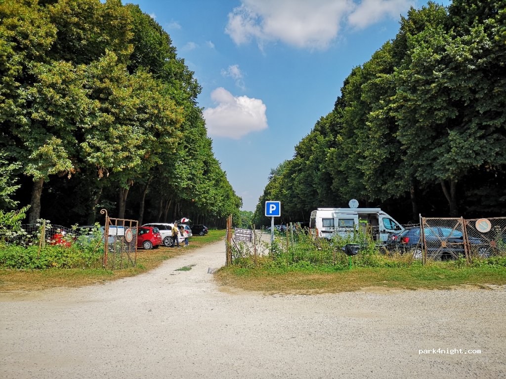 Parking Château de Vaux le Vicomte — foto