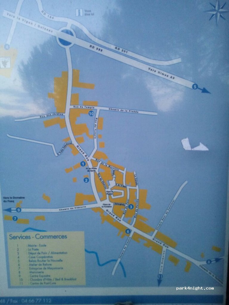 (30260) Vic-le-Fesq - Route de Crespian — foto