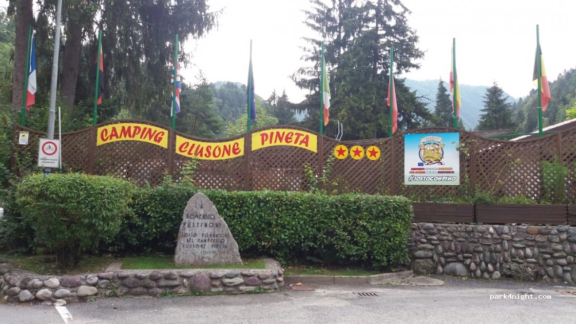 Camping Clusone Pineta — foto