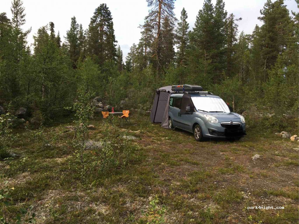 (982 39) Gällivare - Porjusvägen — foto