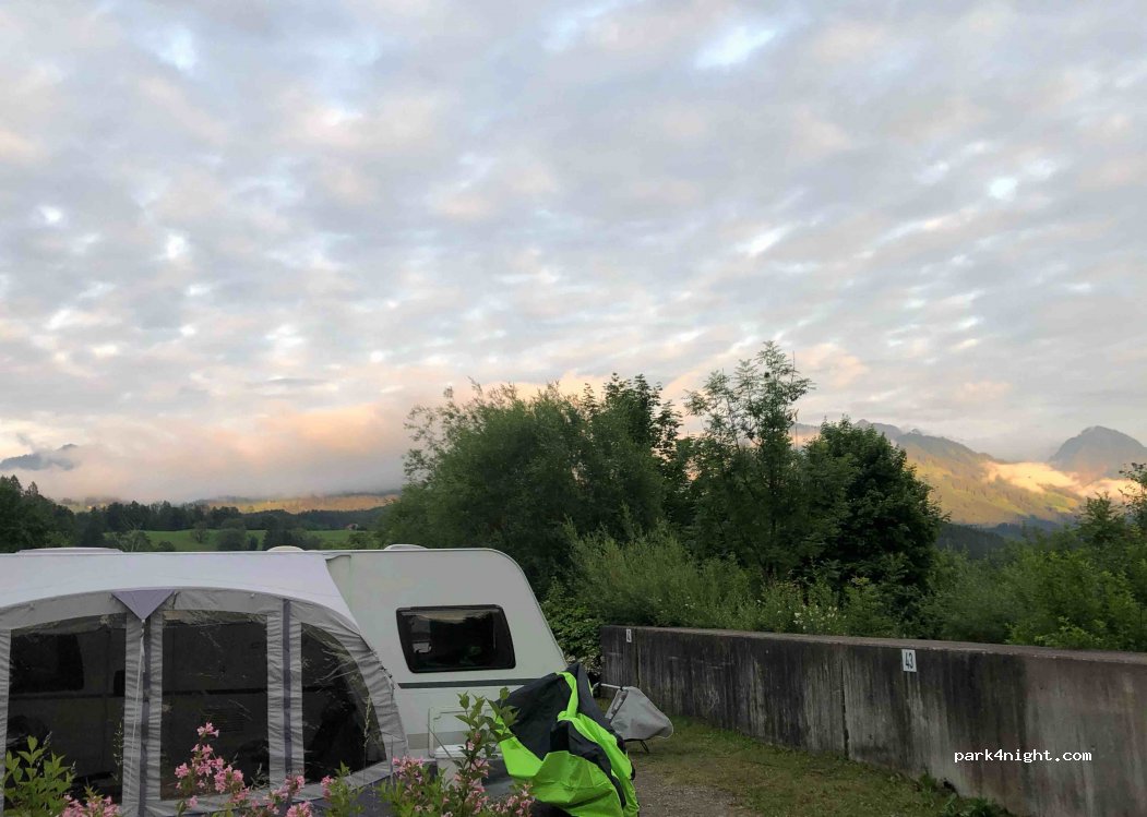 Camping an der Iller — foto