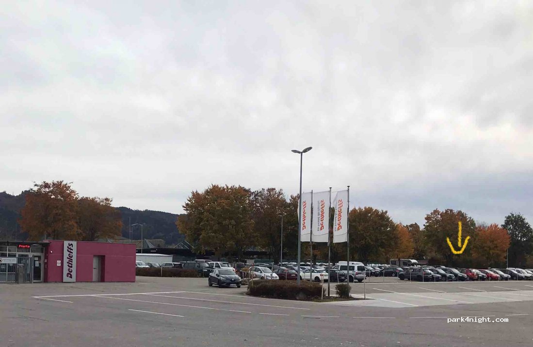 Wohnmobilstellplatz Dethleffs Werk Isny — foto 2