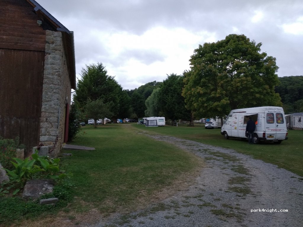 camping de la roche mont-dol — foto
