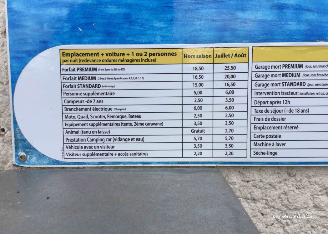 Camping Municipal des Sables Blancs — foto 3