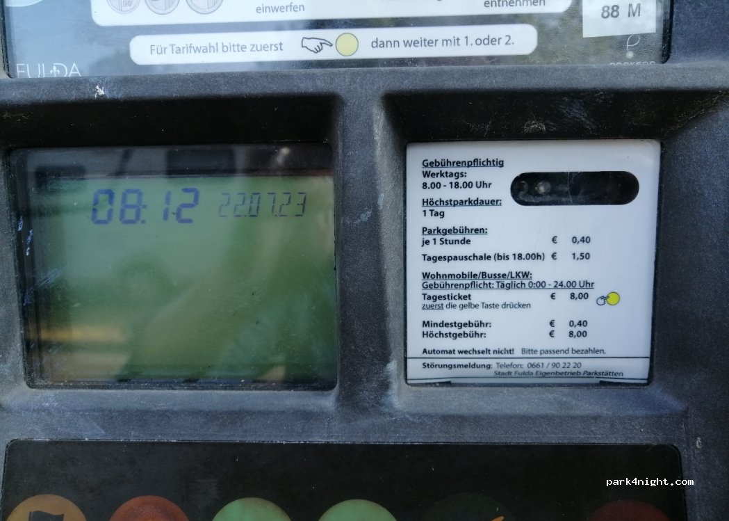 Parkplatz und Wohnmobilstellplatz Fulda — foto 4