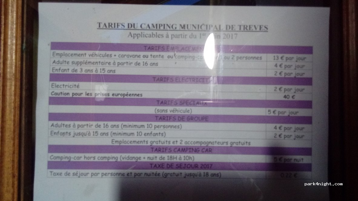 Camping Municipal Le Trėvezel — foto