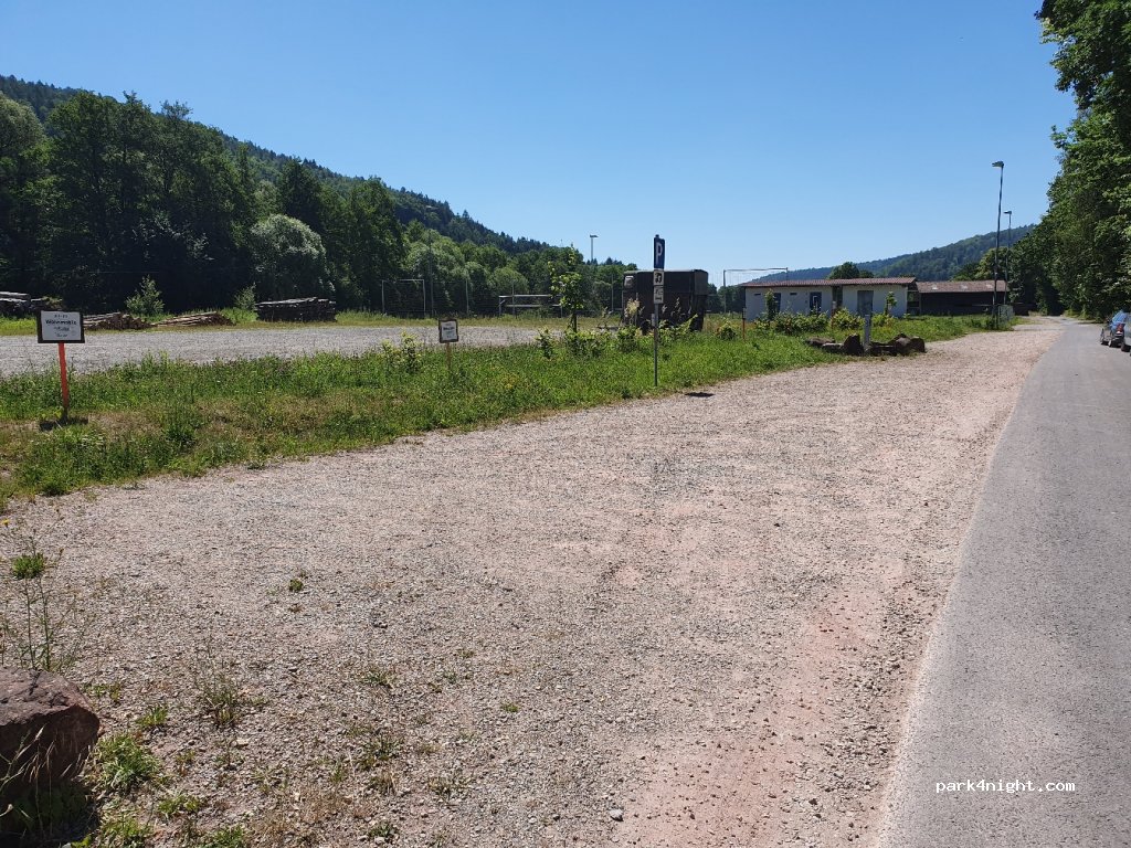 Wohnmobilstellplatz Burgsinn — foto
