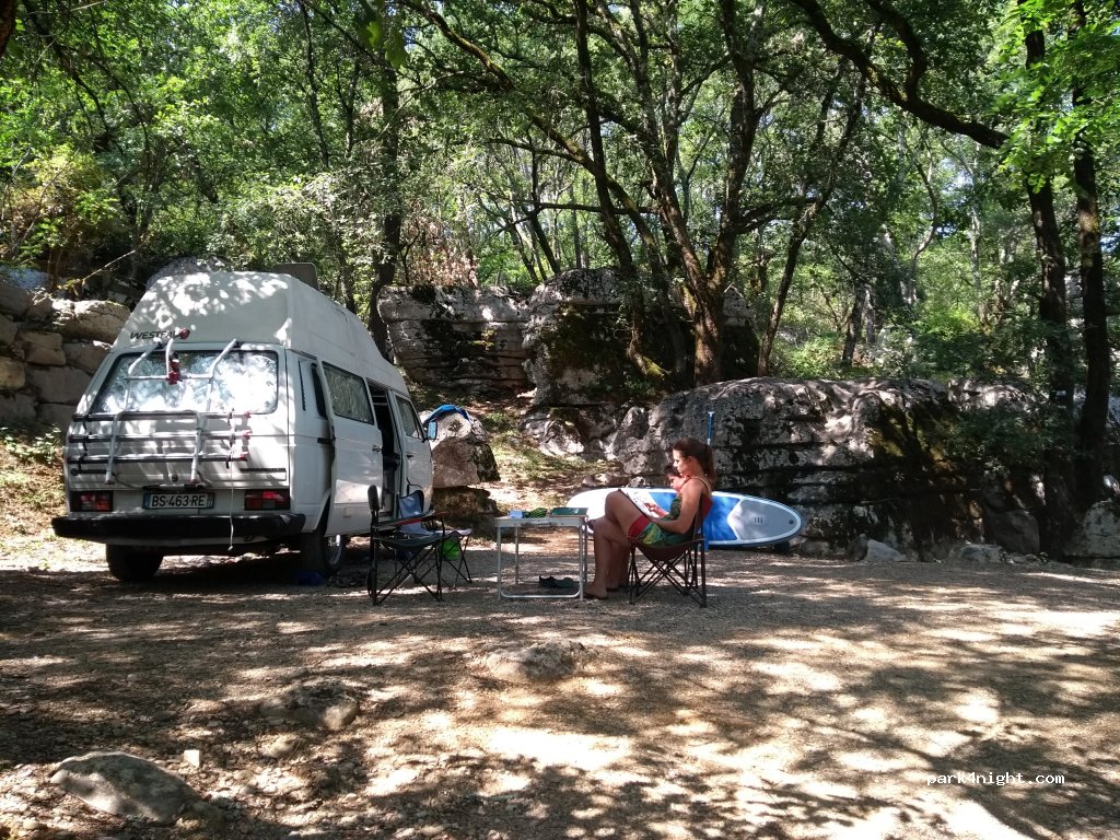 Camping Les Blaches Casteljau Ardèche — foto