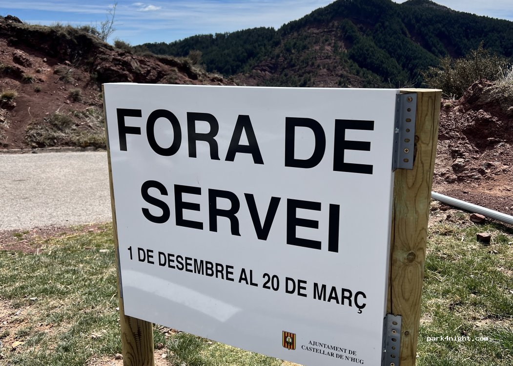 Àrea d’ autocaravanes de Castellar de n’ Hug — foto 3
