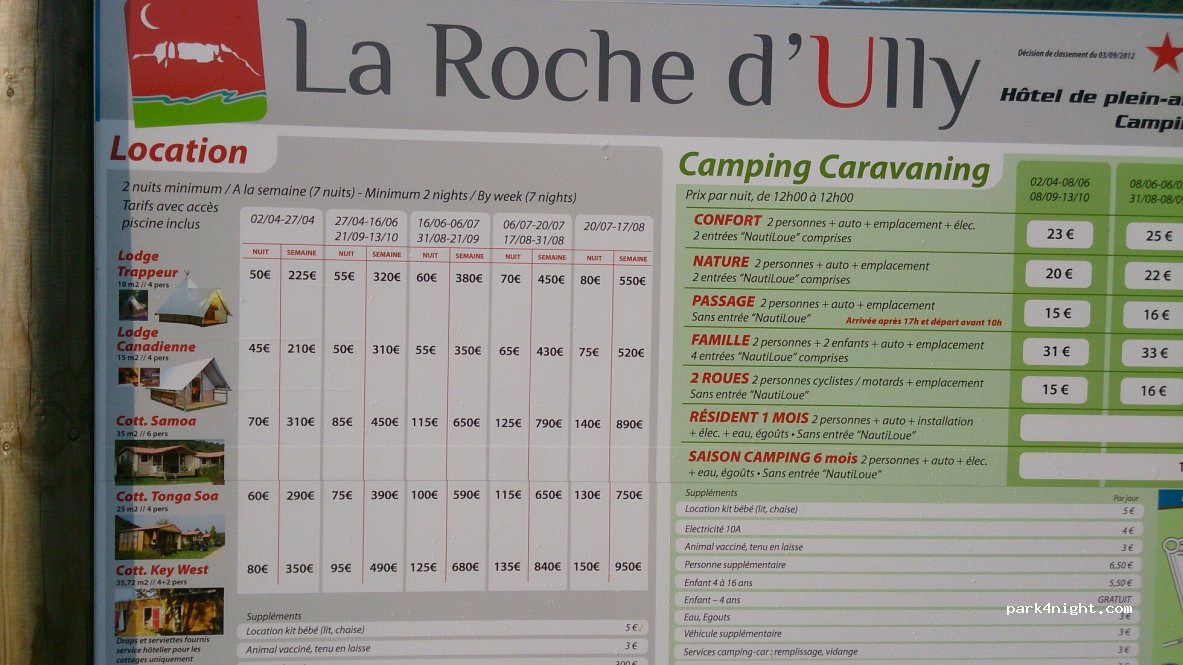 Camping La Roche d'Ully — foto