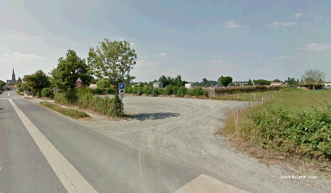 (85110) Sainte-Cécile - Rue de Saint-Vincent — foto